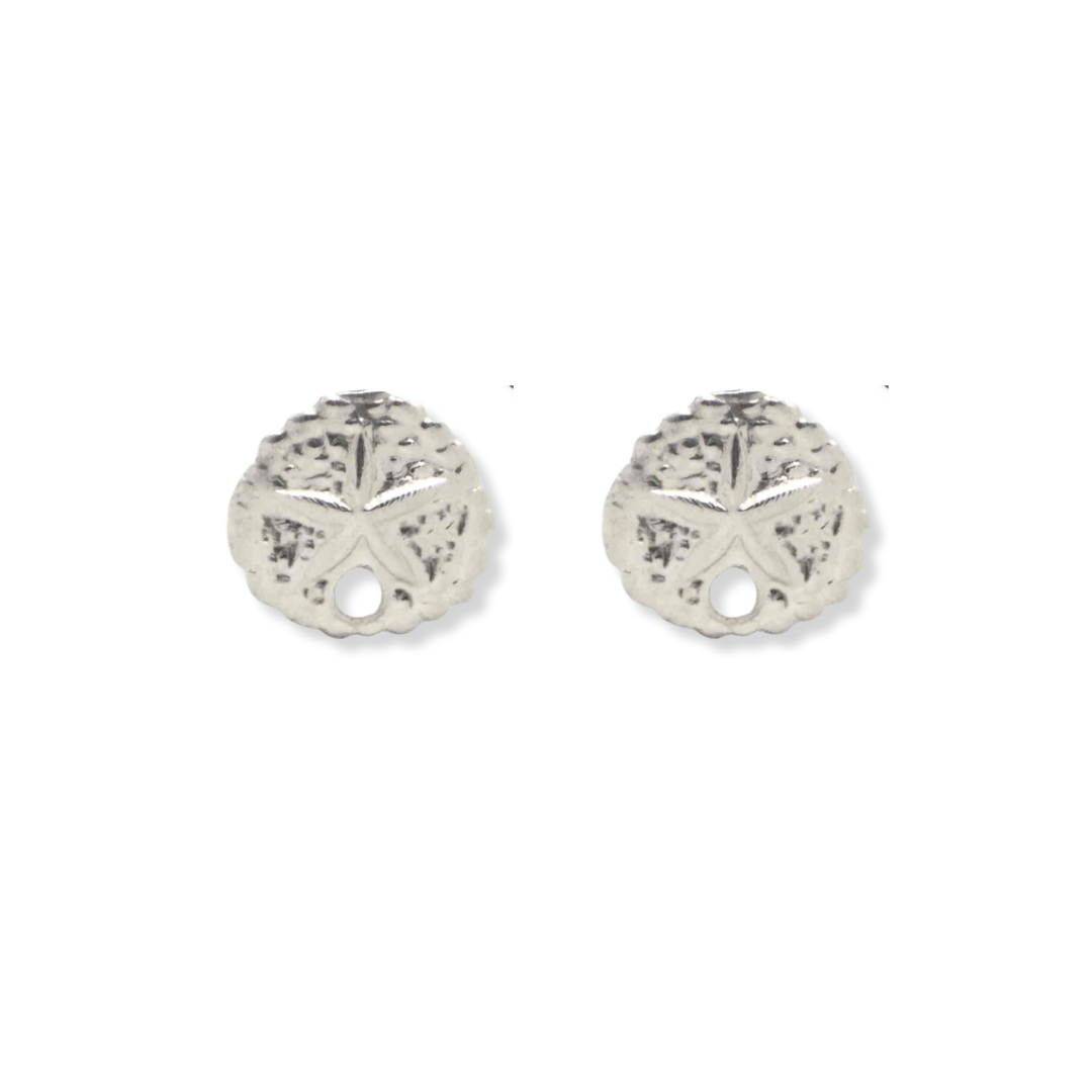 Sand Dollar Stud Earrings - Le Serey