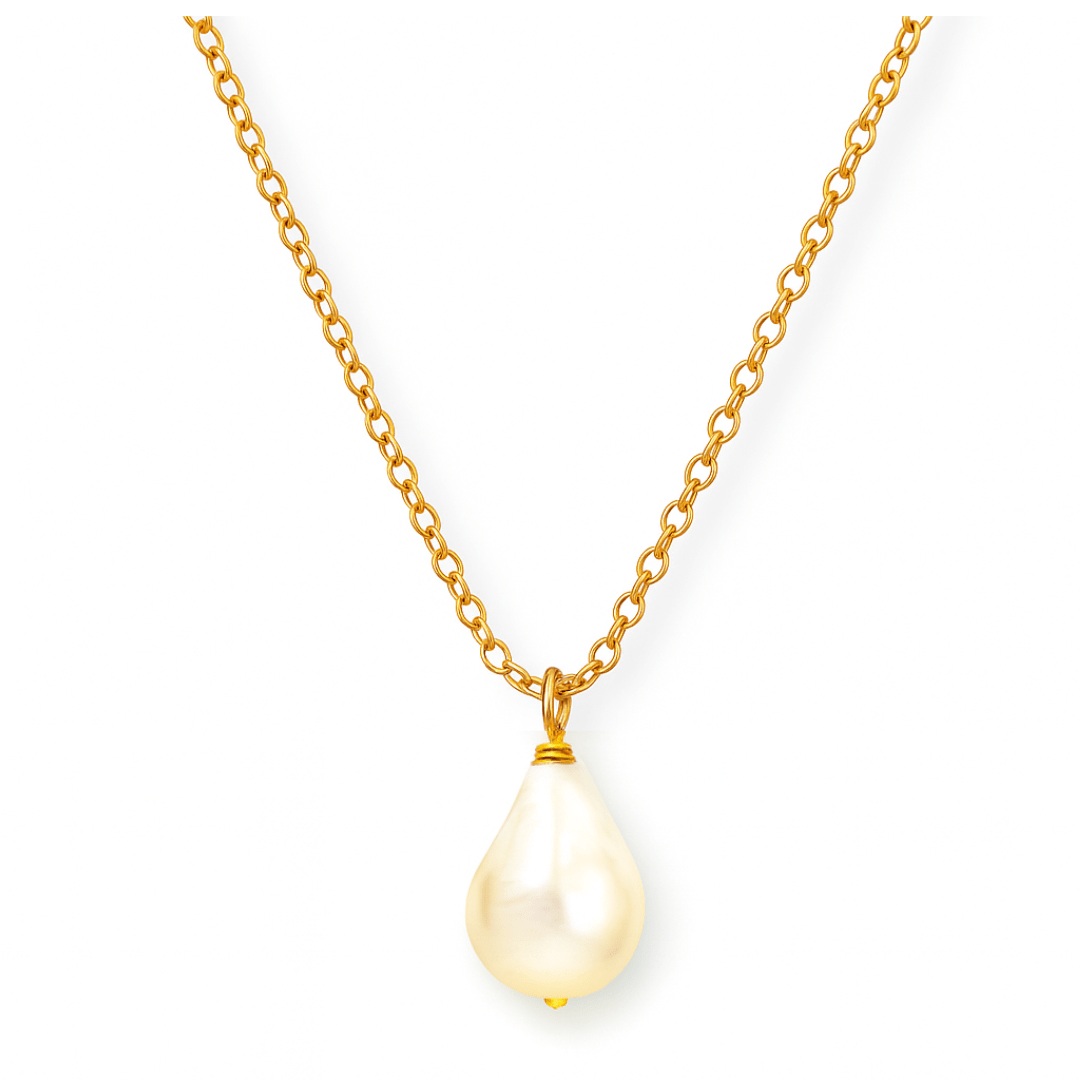 Baroque Pearl Necklace - Le Serey