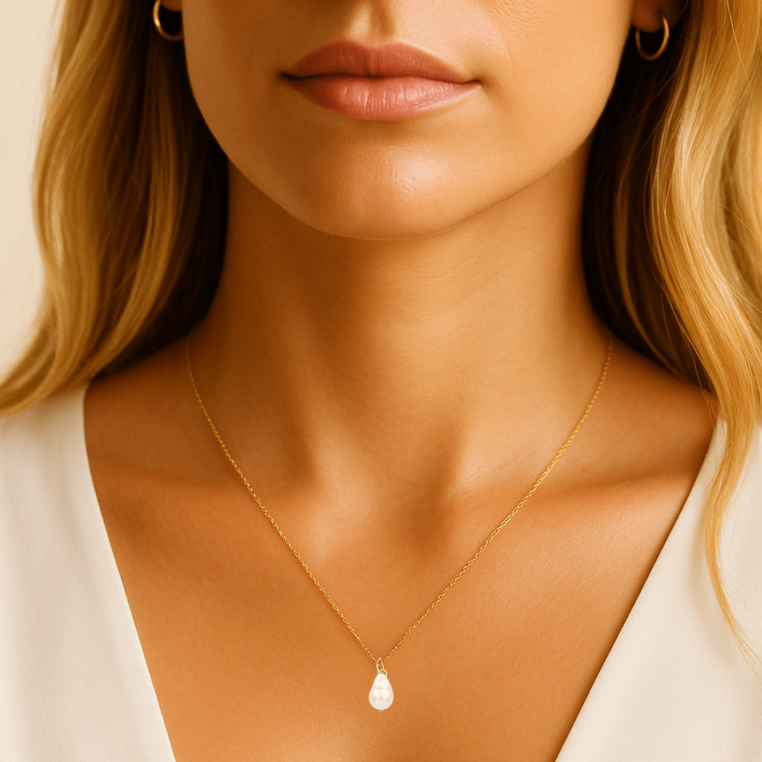 Baroque Pearl Necklace - Le Serey