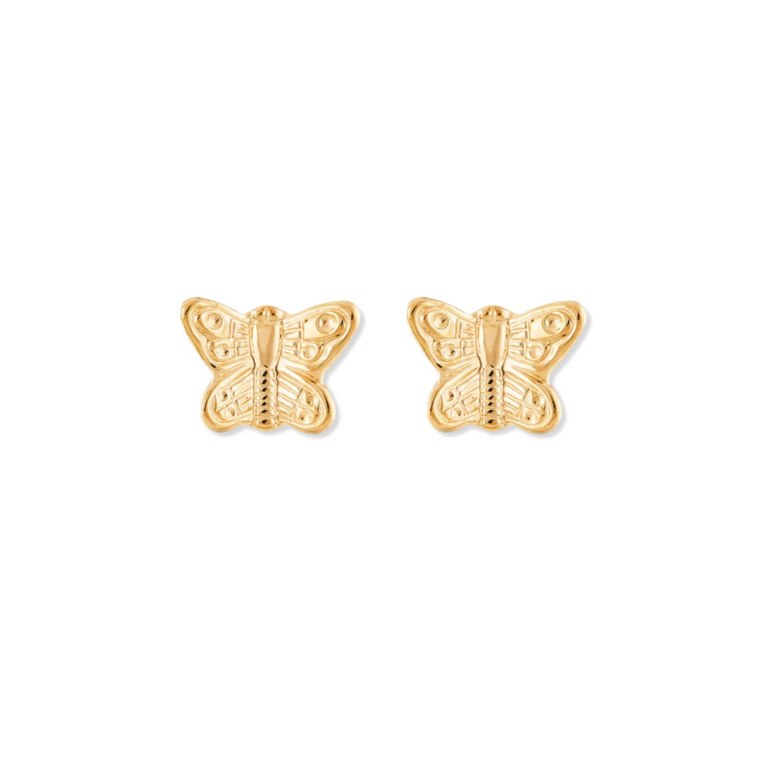 Butterfly Stud Earrings - Le Serey