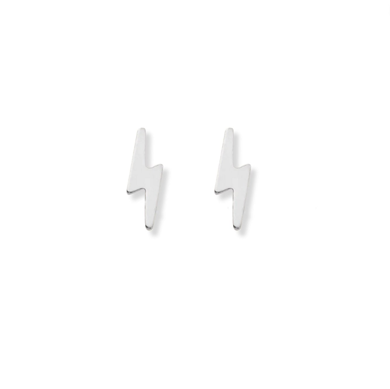 Lightning Bolt Stud Earrings - Le Serey