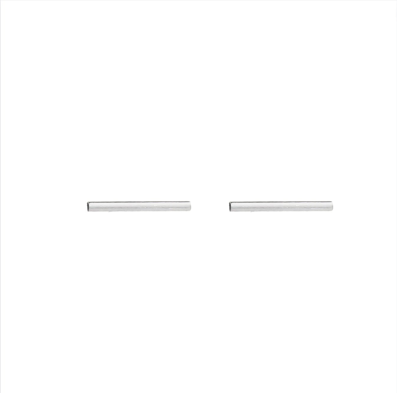 Long Bar Stud Earrings - Le Serey