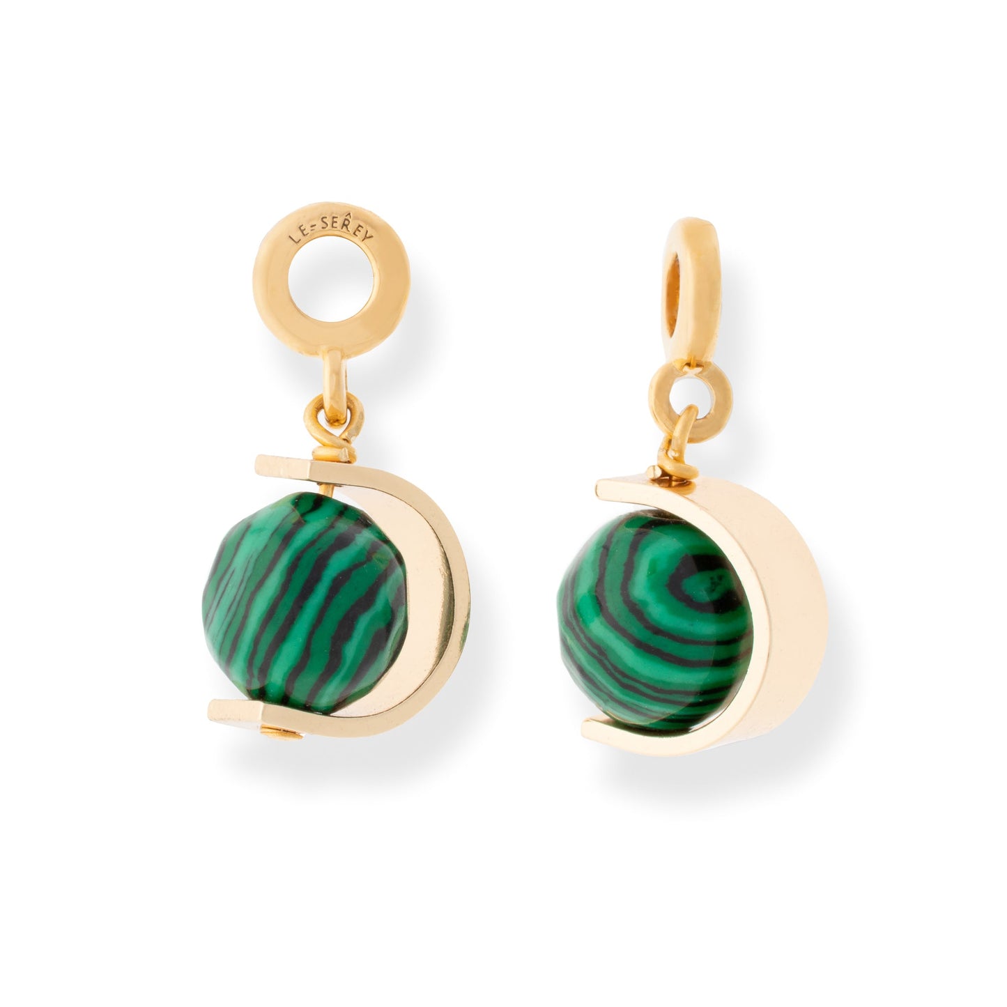 Malachite Halo Charm - Le Serey