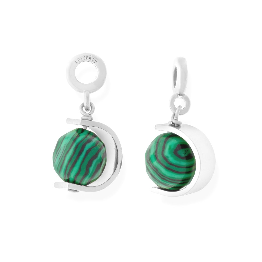 Malachite Halo Charm - Le Serey