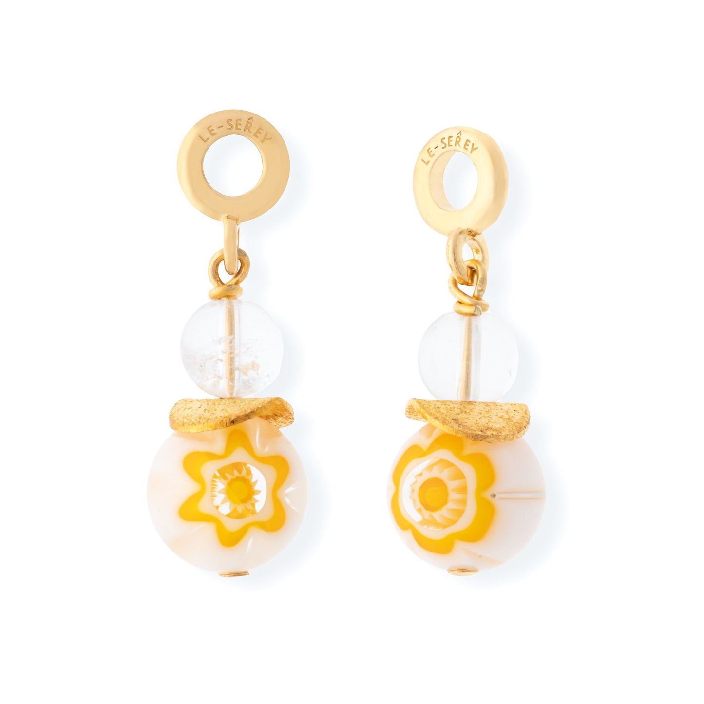 Millefiori Midi Tulip Charm - Le Serey