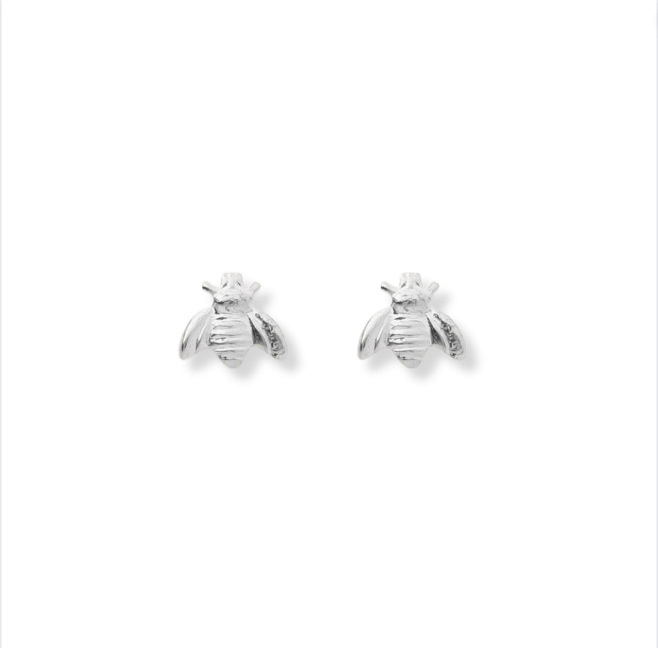 Tiny Honey Bee Stud Earrings - Le Serey