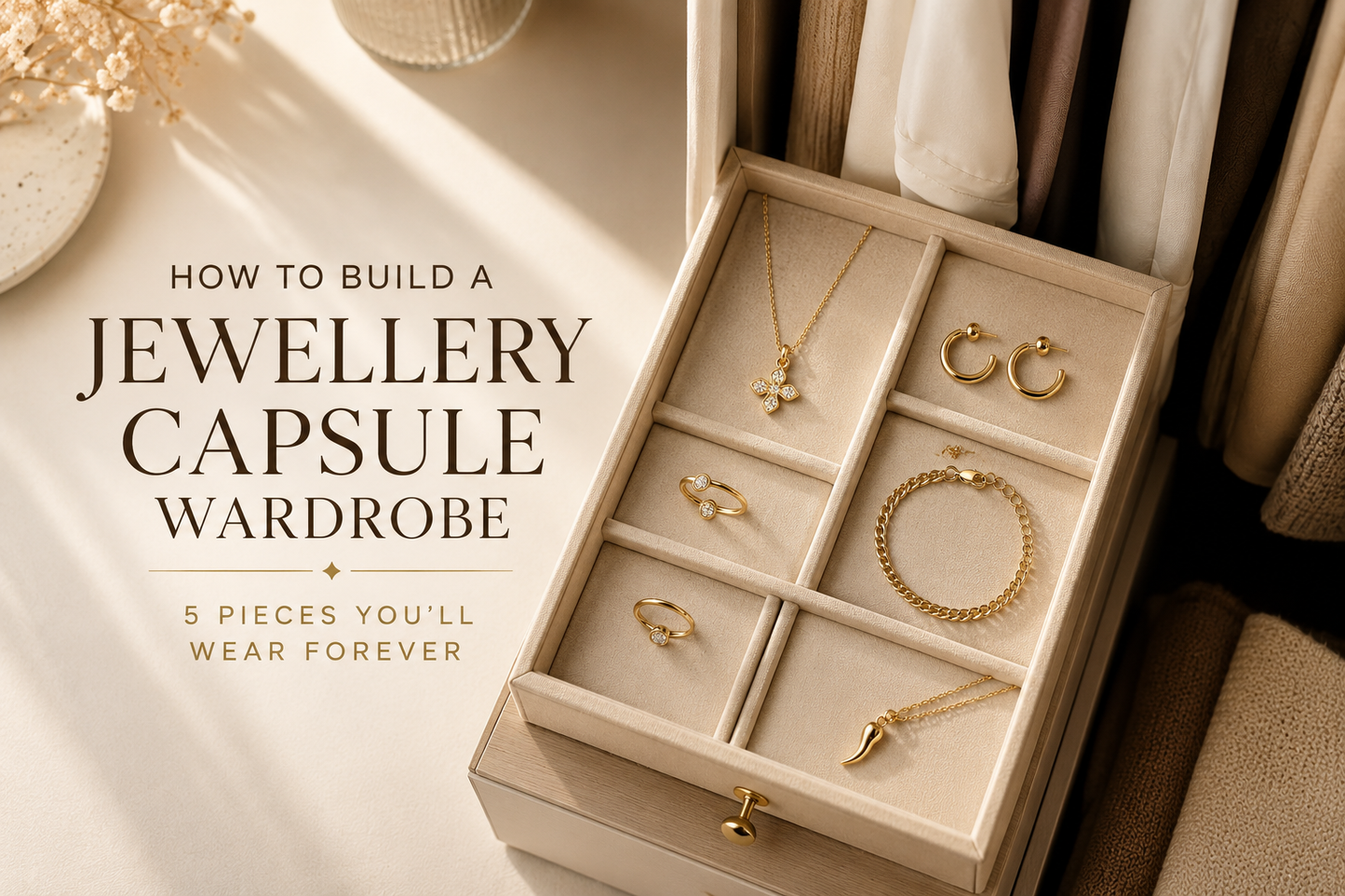 How To Build A Jewelry Capsule Wardrobe: 5 Pieces You'll Wear Forever