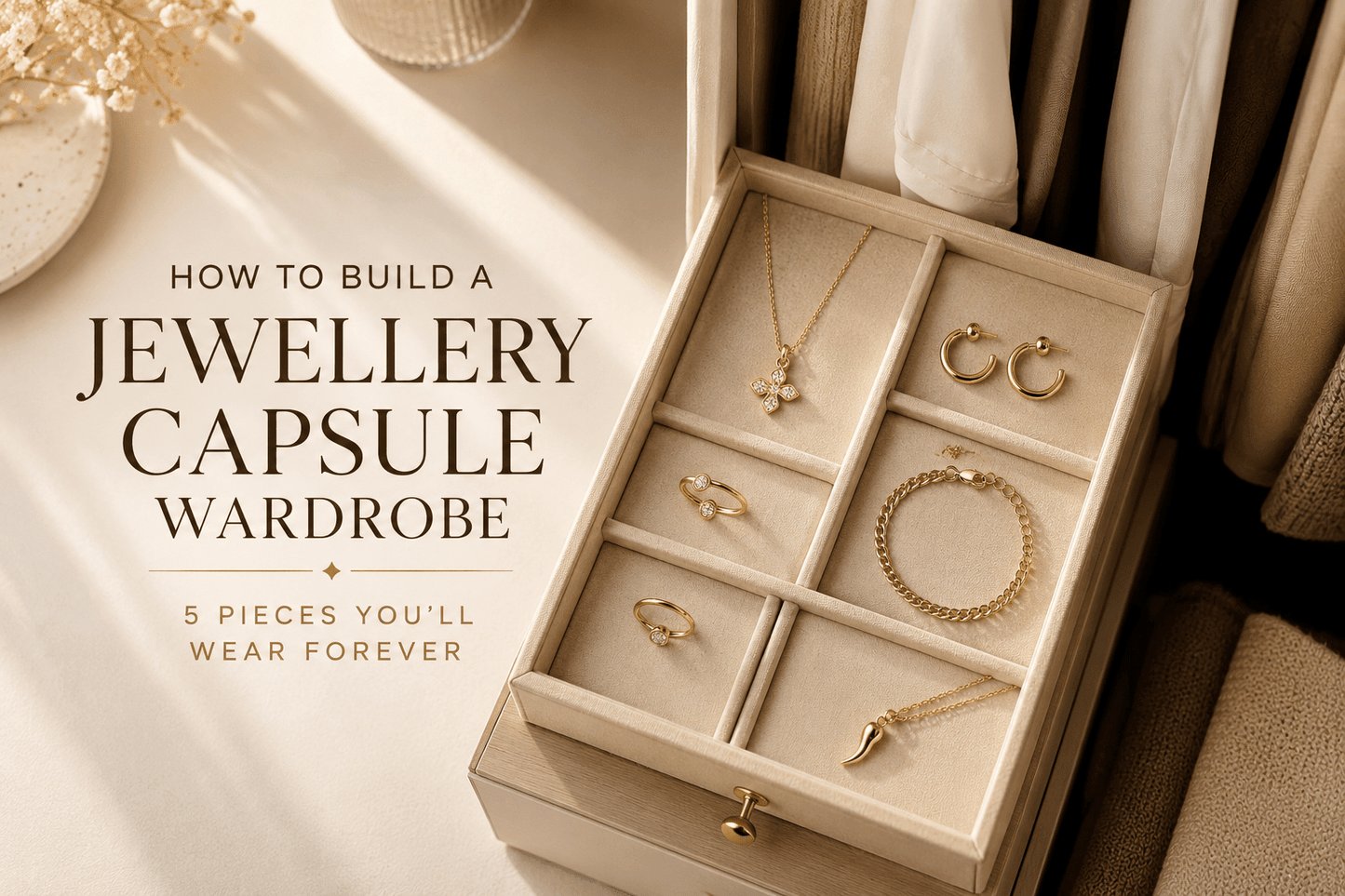 How To Build A Jewelry Capsule Wardrobe: 5 Pieces You'll Wear Forever - Le Serey
