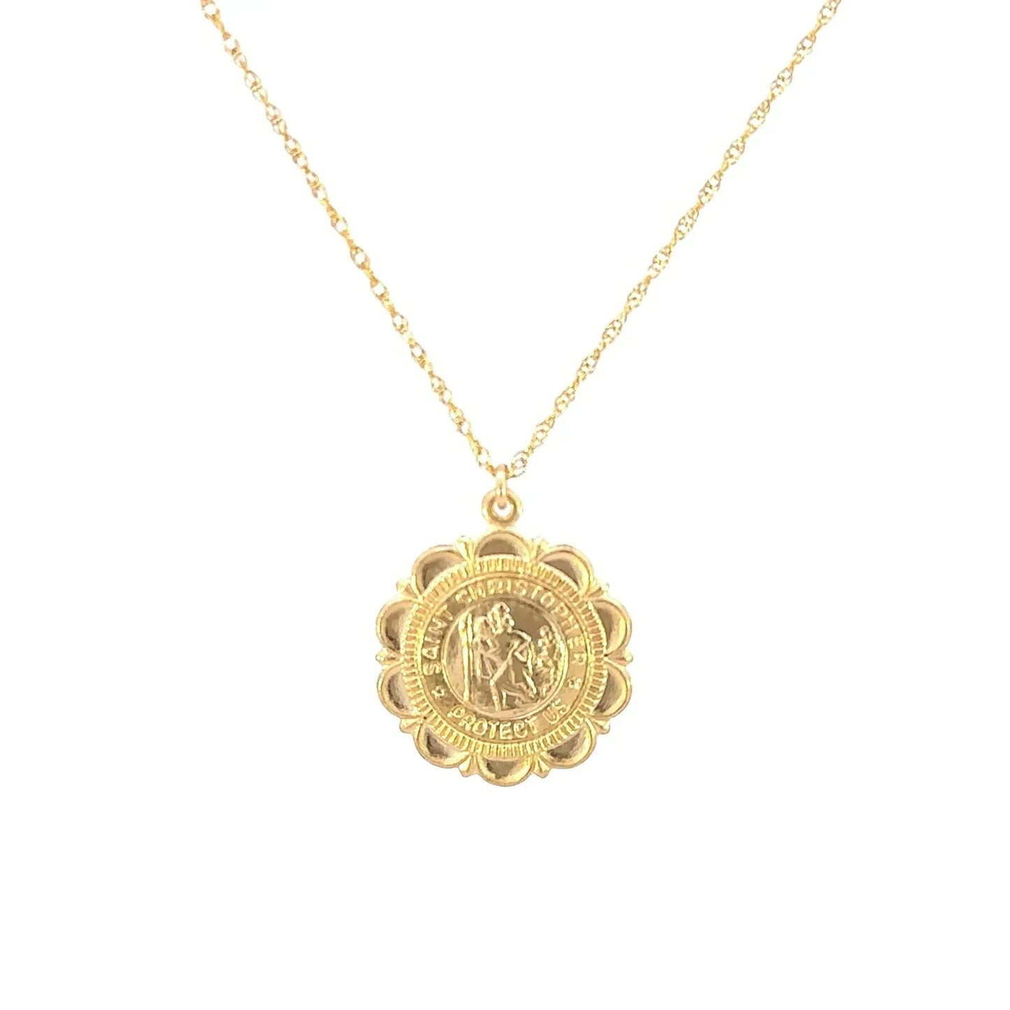 What does the Saint Christopher Necklace represent? - Le Serey