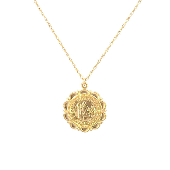 What does the Saint. Christopher Necklace represent? - Le Serey