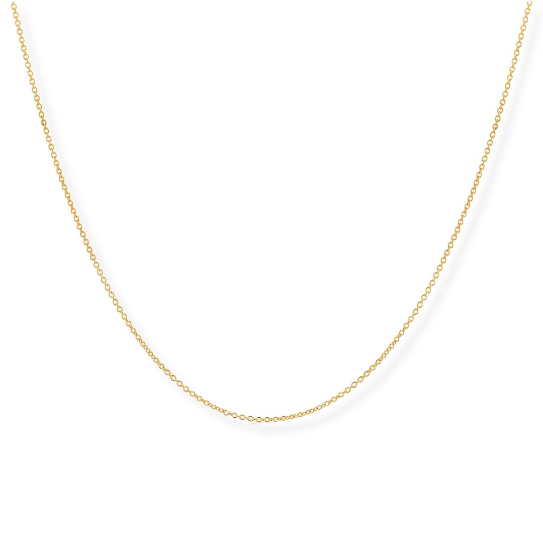 14k Gold Basic Cable Chain - Le Serey