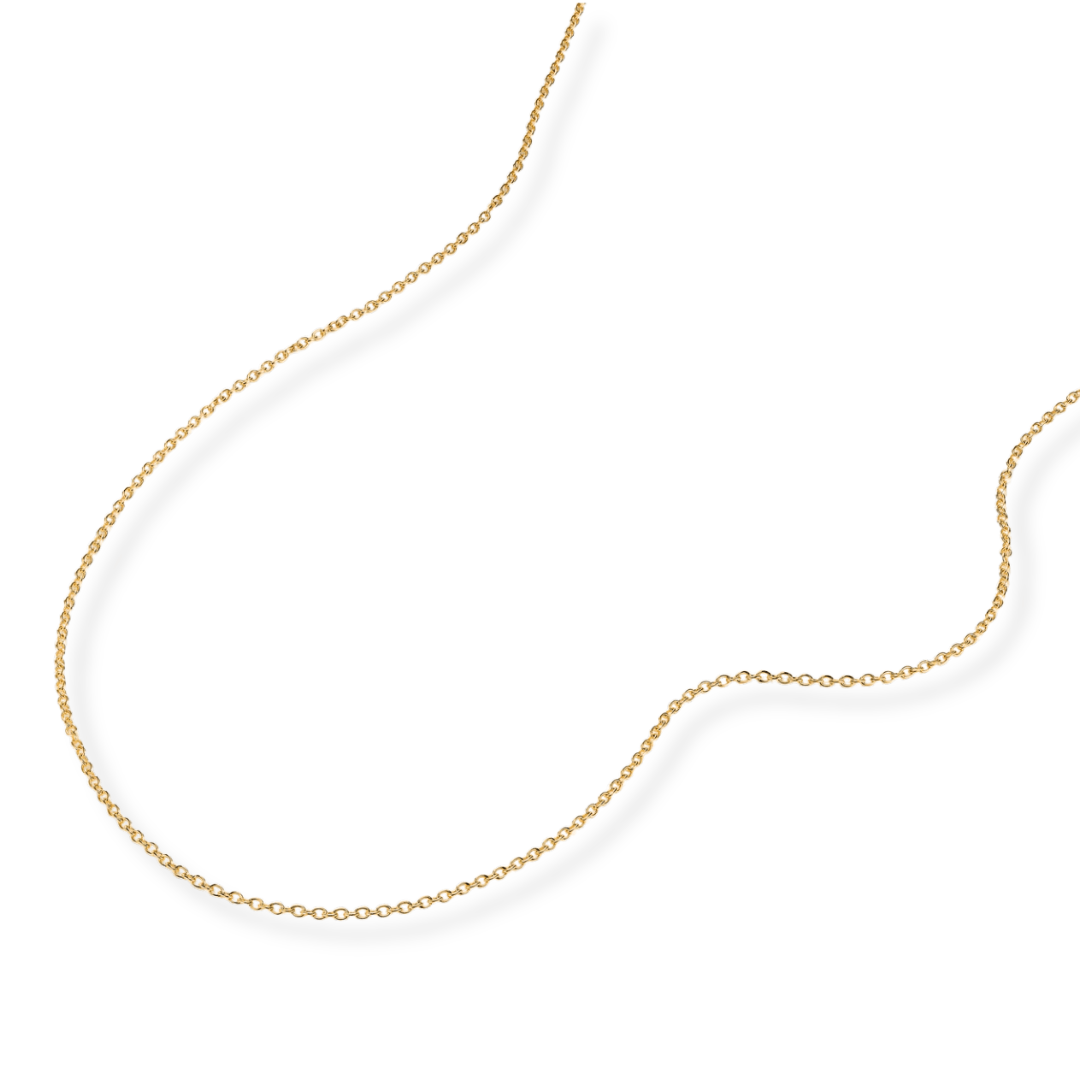 14k Gold Basic Cable Chain - Le Serey
