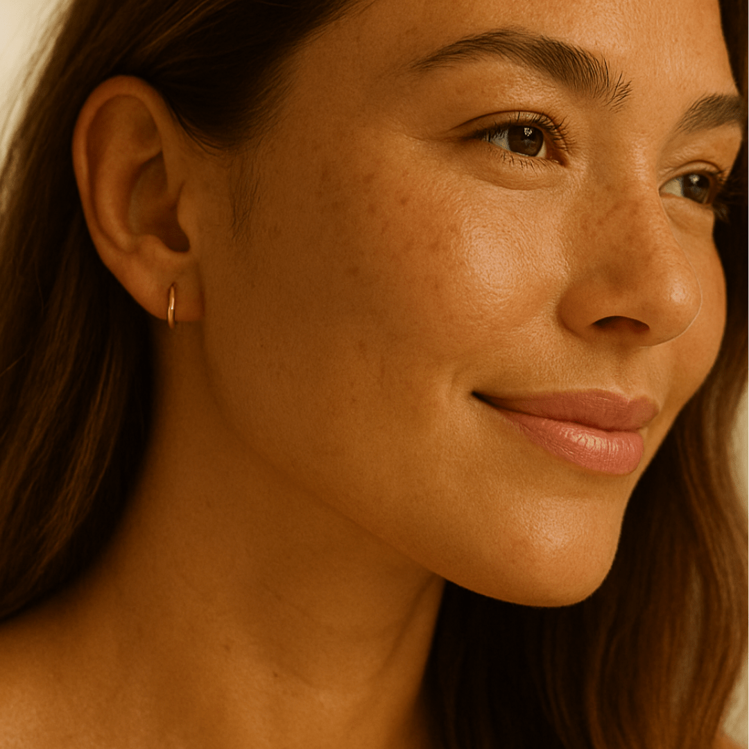 14k Gold Huggie Hoops - Le Serey