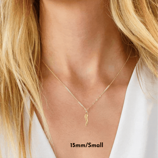 Italian Horn Necklace