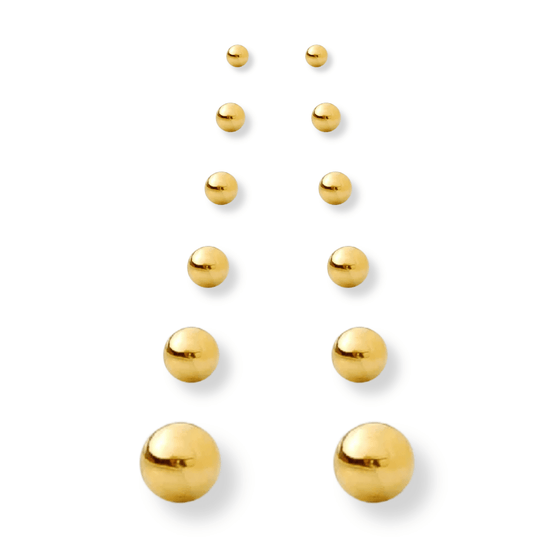 Ball Stud Earrings - Le Serey