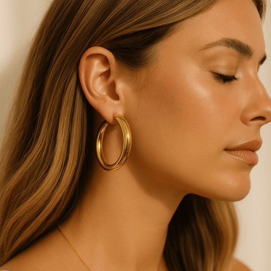 Big & Bold Hoops - Le Serey