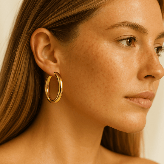 Big & Bold Hoops - Le Serey
