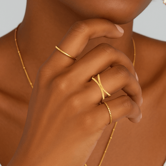 Criss Cross Ring - Le Serey
