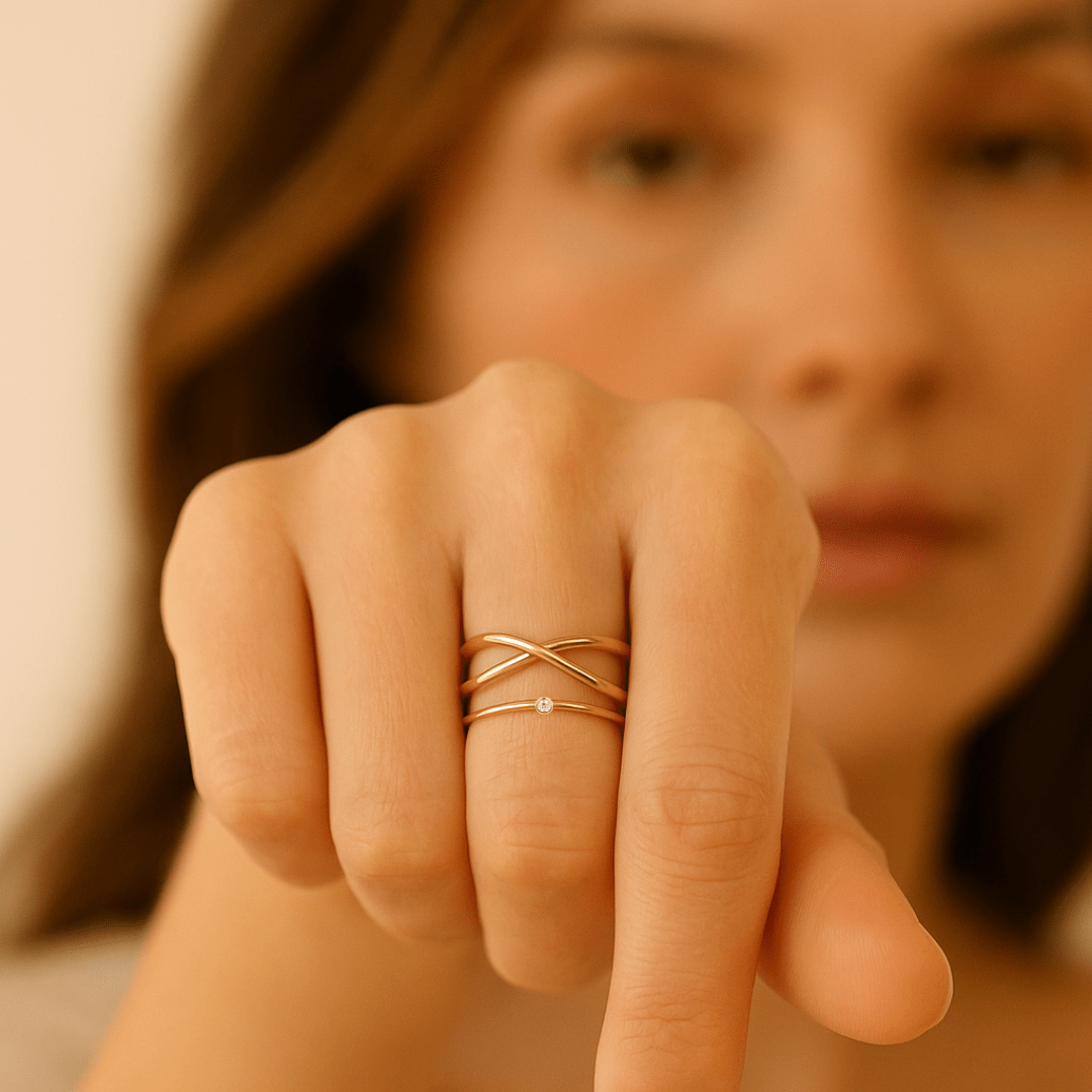 Criss Cross Ring - Le Serey