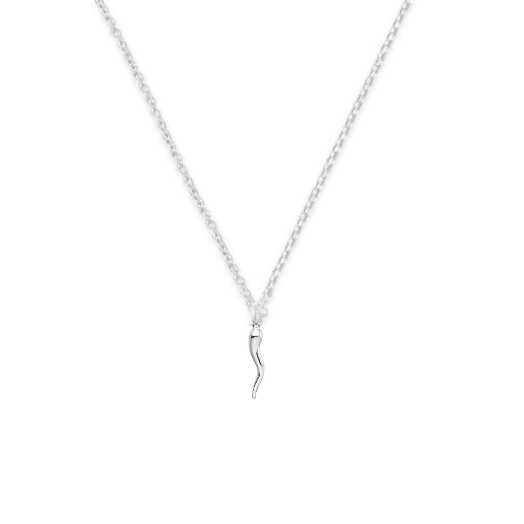 corno necklace silver LORO ENOF ロロ Amazon.com: ONEFINITY Italian Horn Necklace 925 Sterling