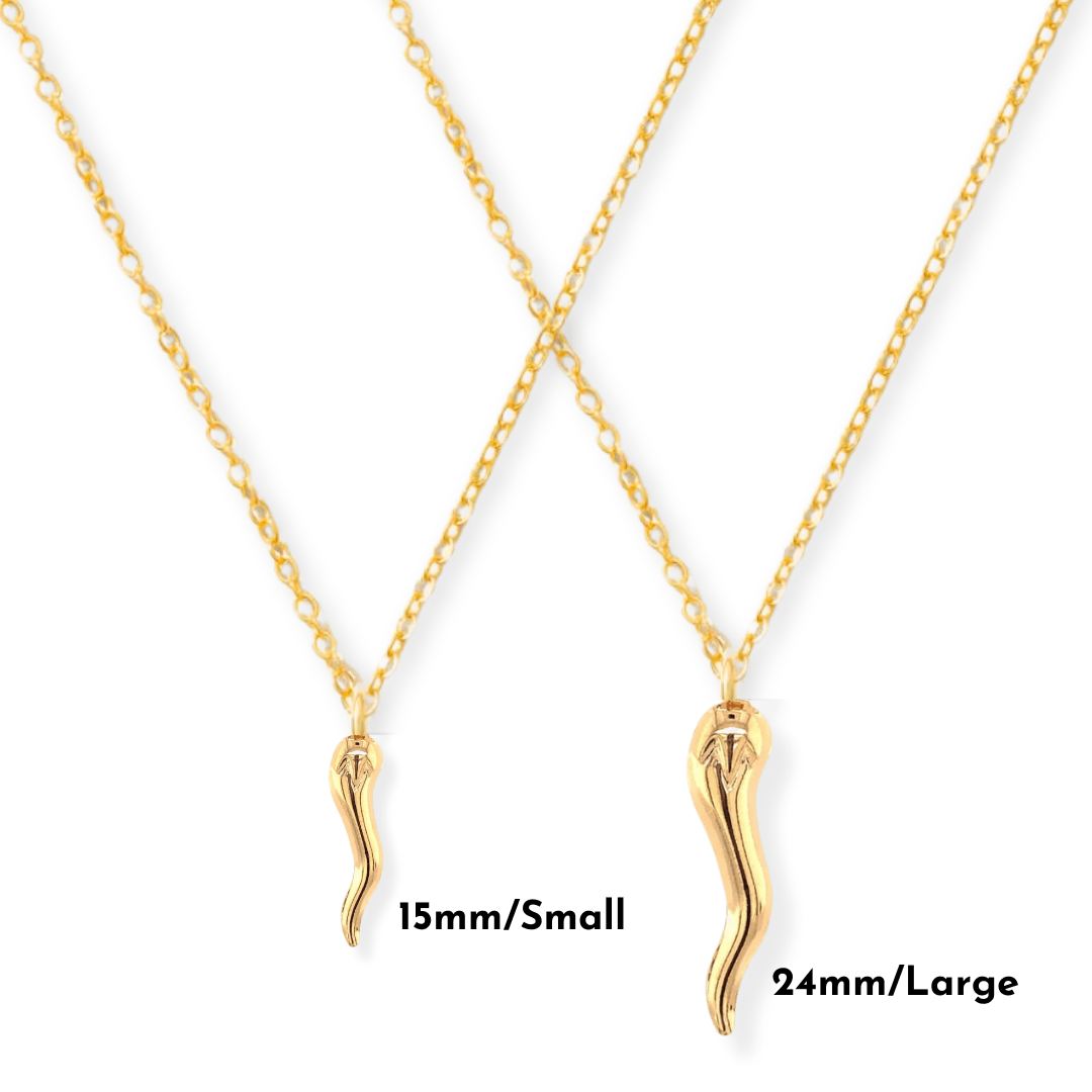 Italian Horn Necklace - Le Serey