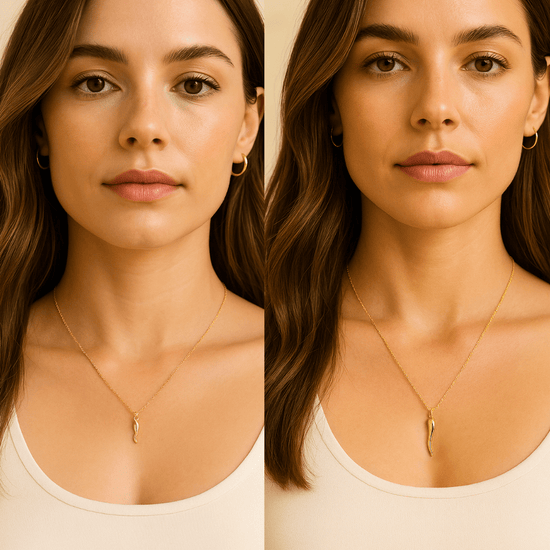 Italian Horn Necklace - Le Serey