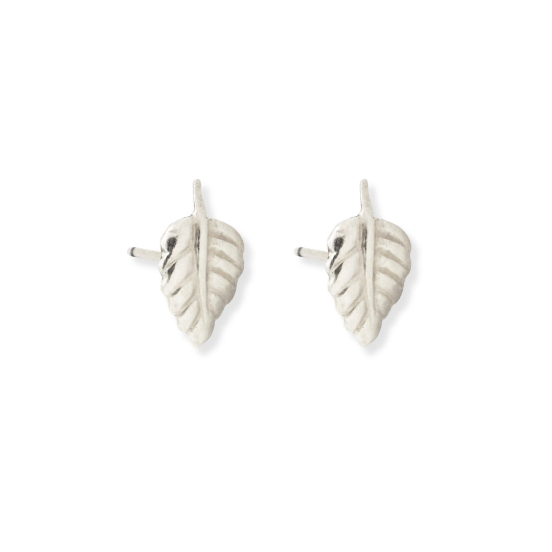 Little Leaf Stud Earrings - Le Serey