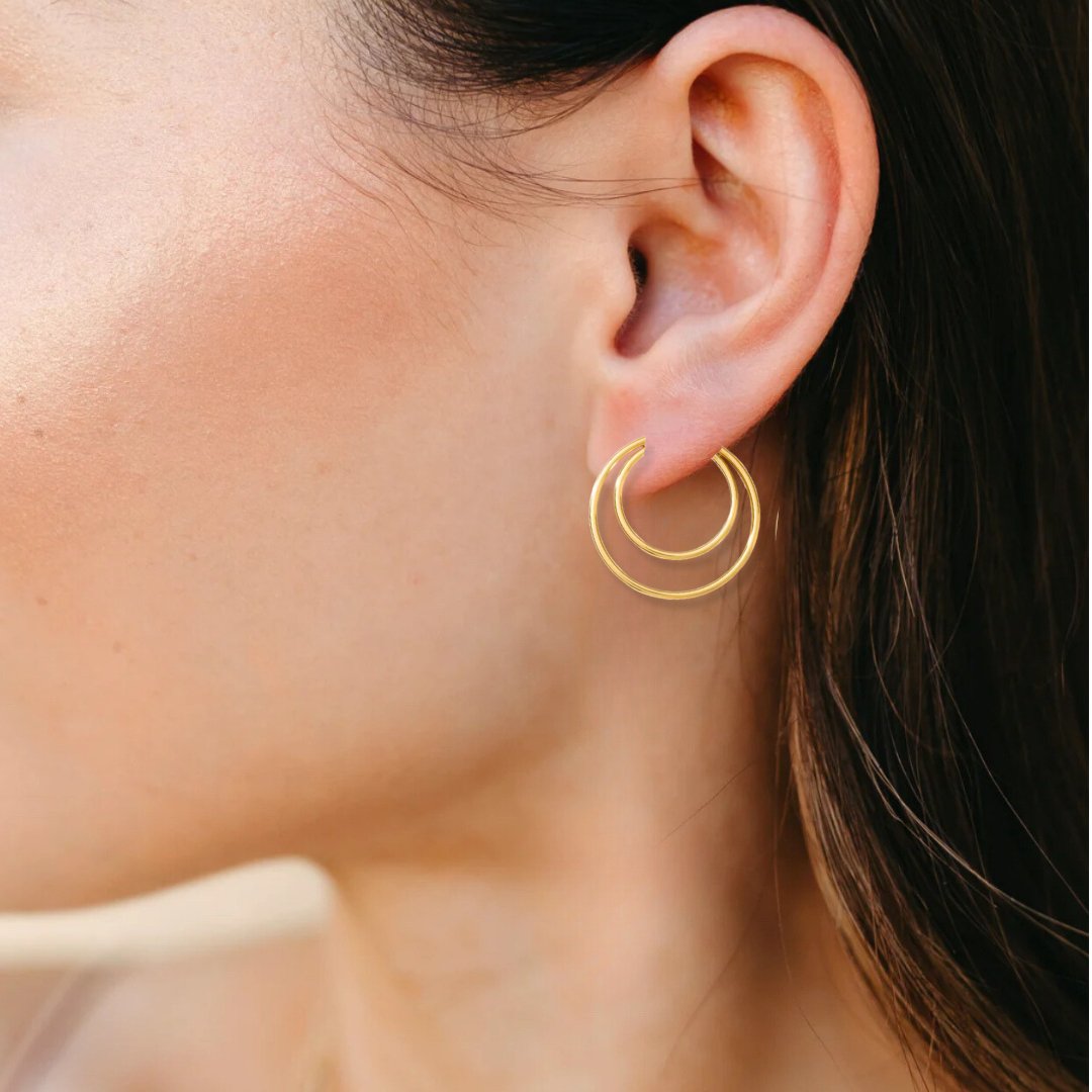 Multi Loop Hoop Earrings - Le Serey