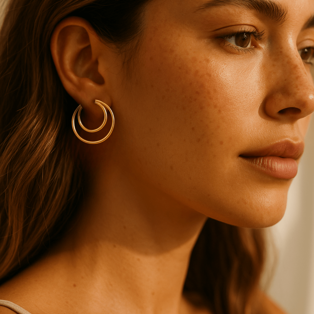 Multi Loop Hoop Earrings - Le Serey