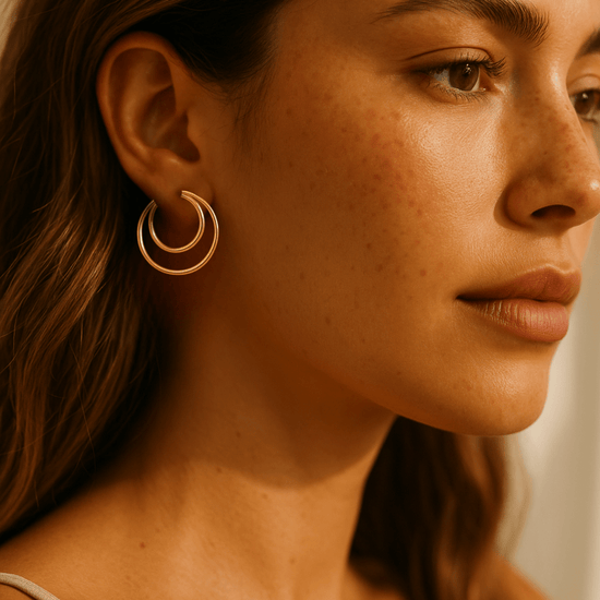 Multi Loop Hoop Earrings - Le Serey