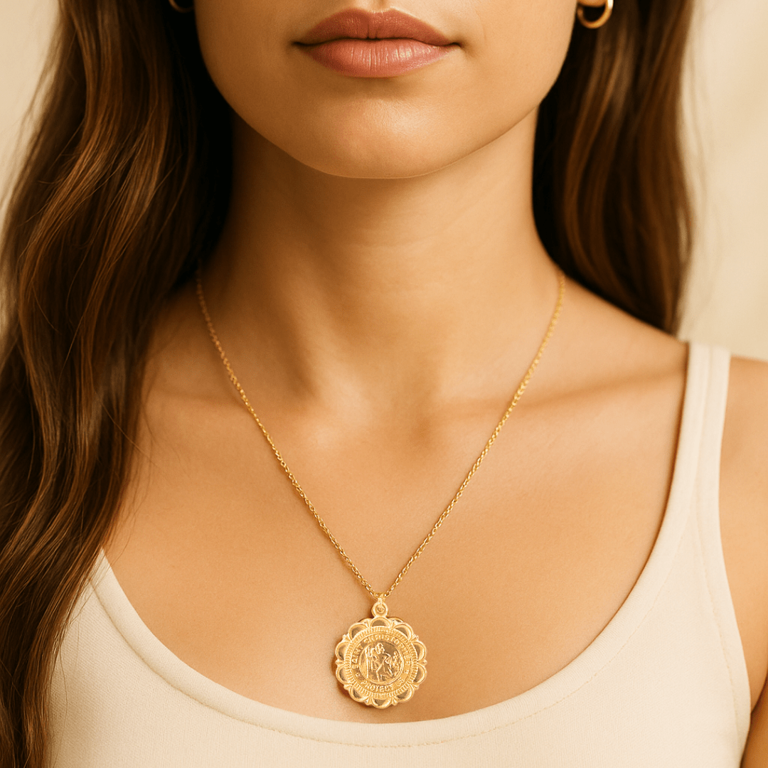 St. Christopher Necklace - Le Serey