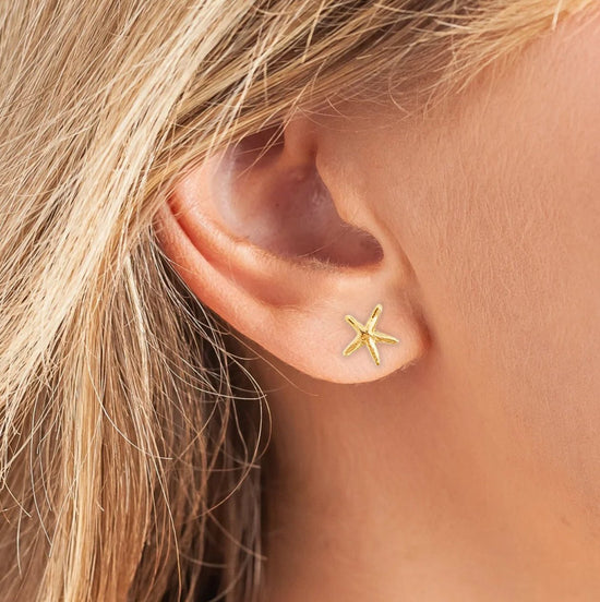 Starfish Stud Earrings - Le Serey