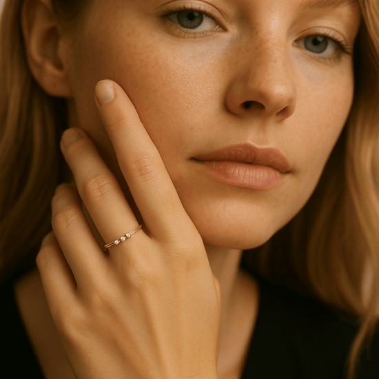 Trio Stone Ring - Le Serey