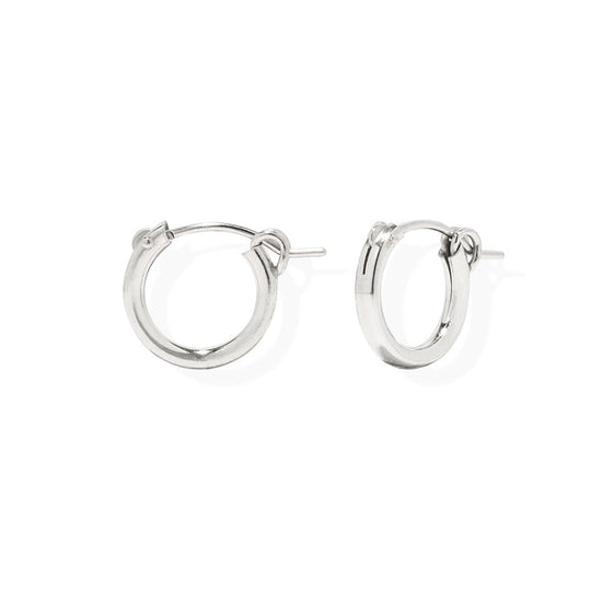 Load image into Gallery viewer, 13mm Small Huggie Everyday Hoops - Le Serey
