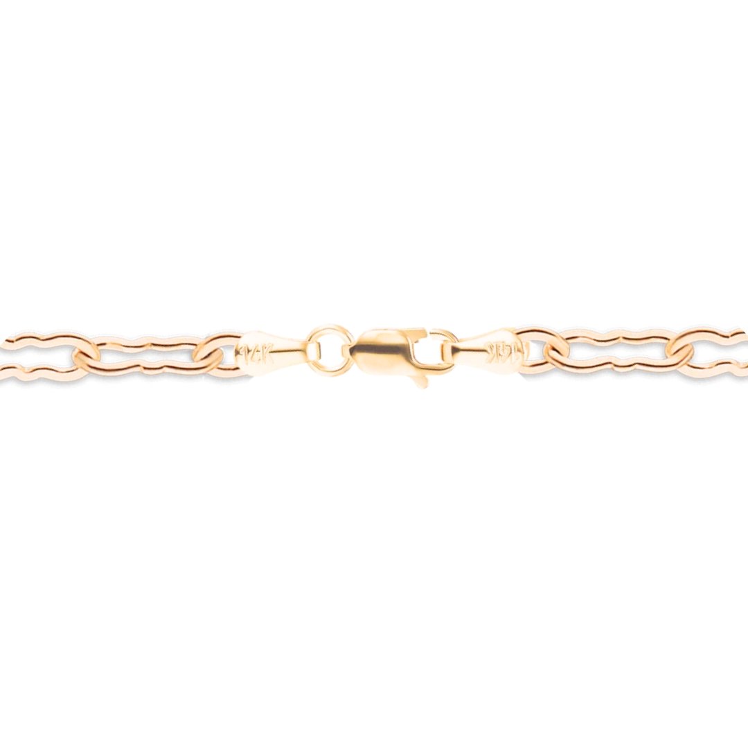 Load image into Gallery viewer, 14k Gold Lace Chain - Le Serey
