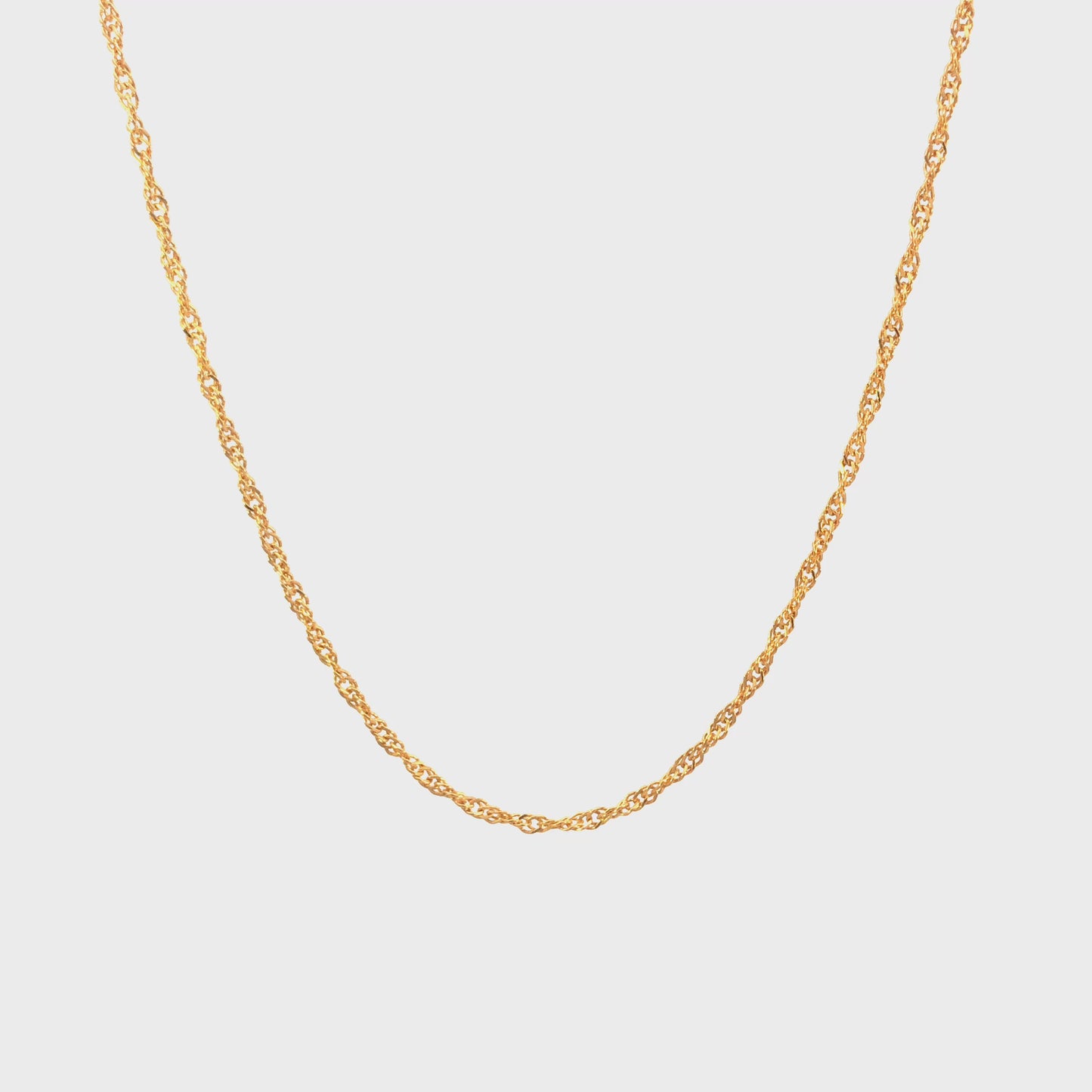 Singapore Chain Necklace