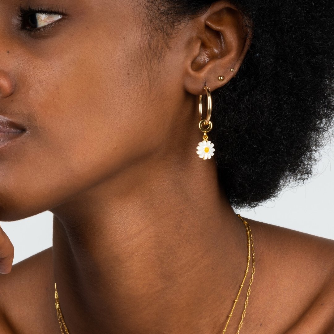 14K Gold Solitaire 3mm Diamond Martini Stud Earrings – Nana Bijou