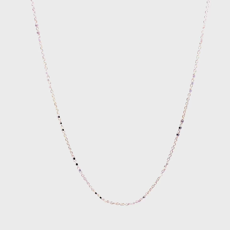 Sterling Silver Trio Beaded Chain