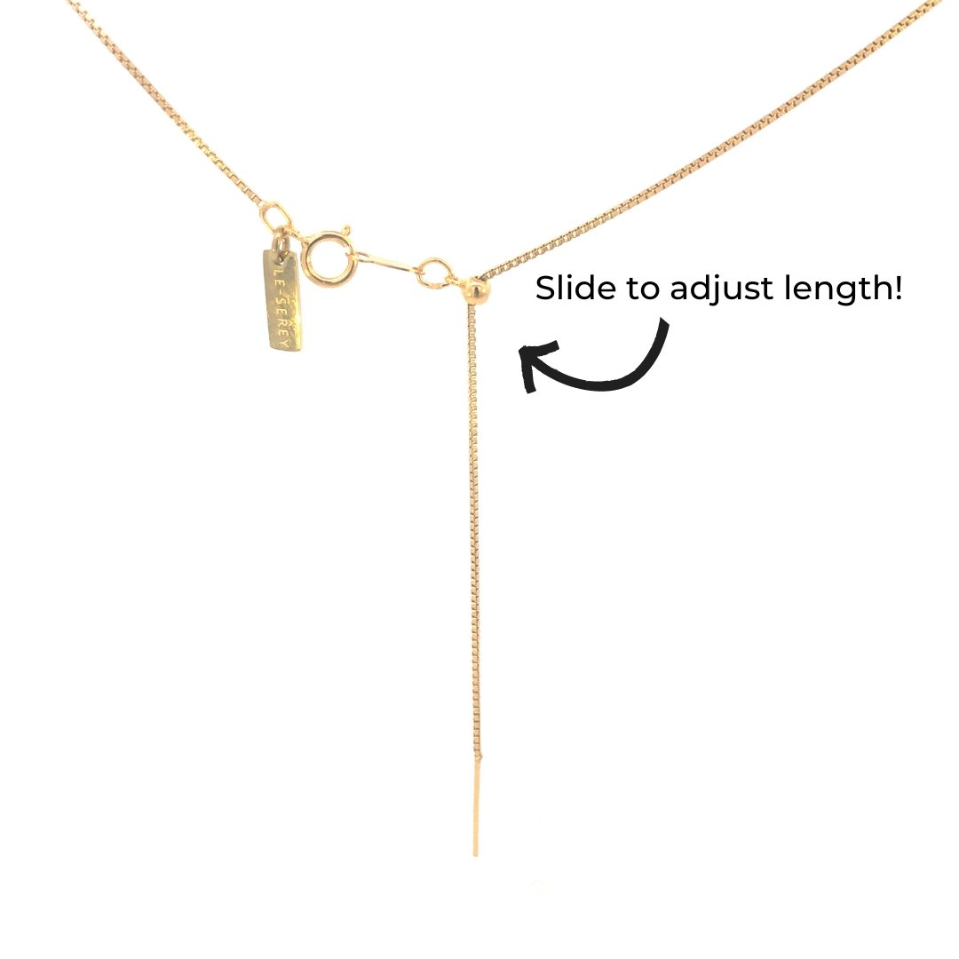 Adjustable Necklaces in 14k Gold Filled and Sterling Silver – Le Serey