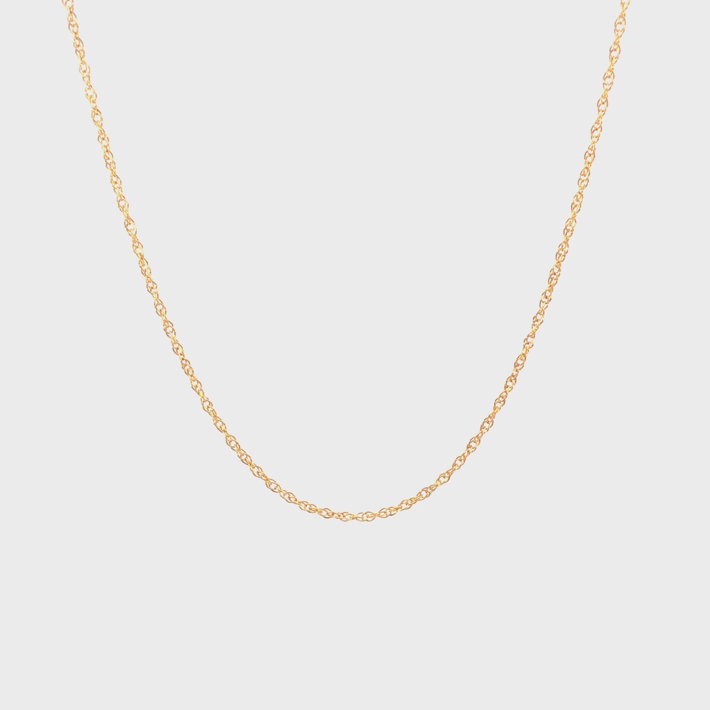 Dainty Rope Chain