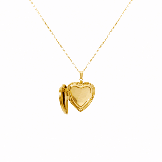 Heart Locket Necklace - Le Serey