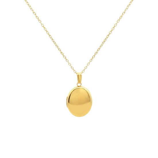 Load image into Gallery viewer, Oval Locket Necklace - Le Serey
