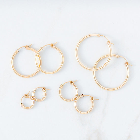 Replacement Hoop - 14kt Goldfill - Le Serey
