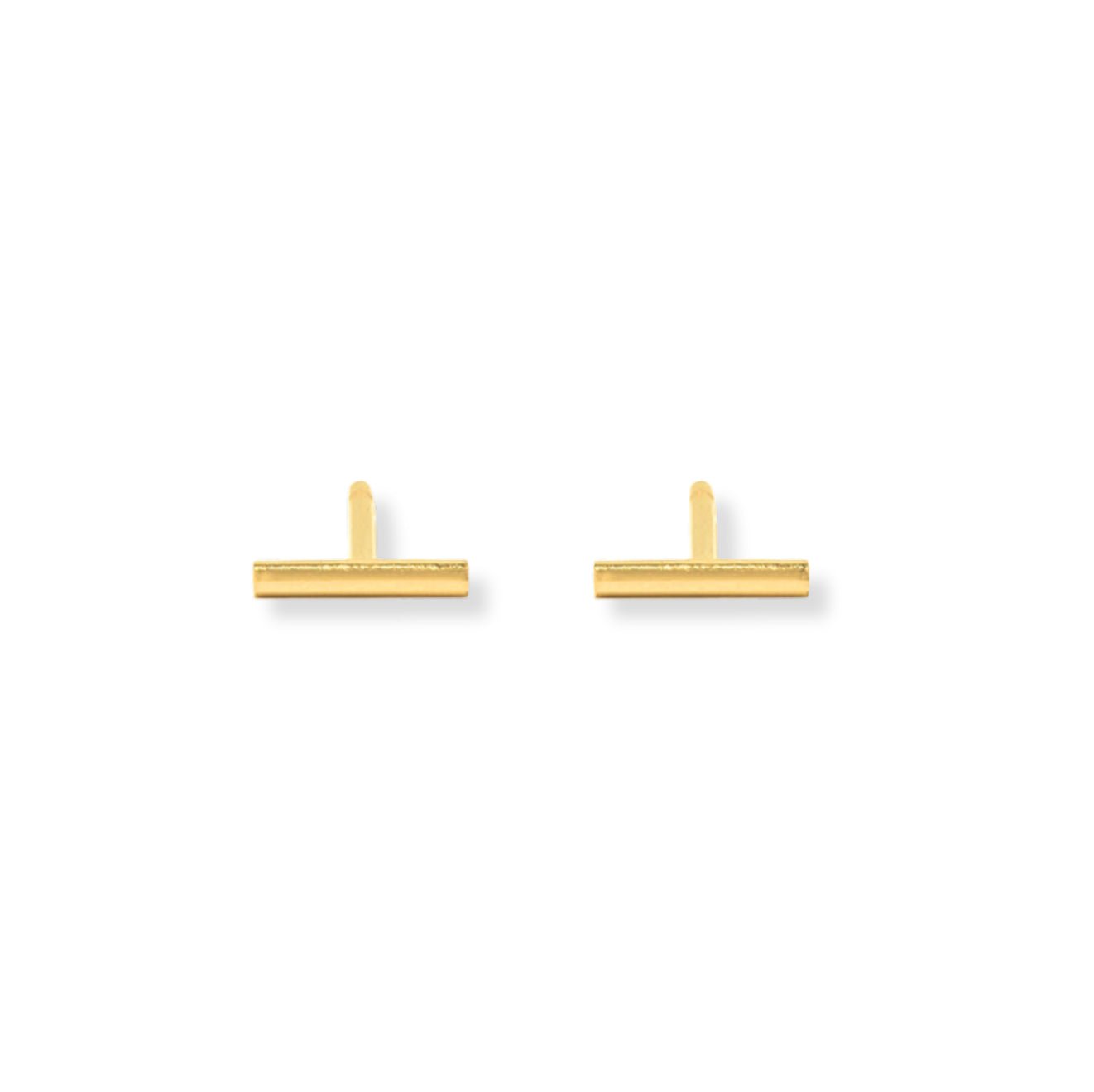 Short Bar Earring Studs - Le Serey