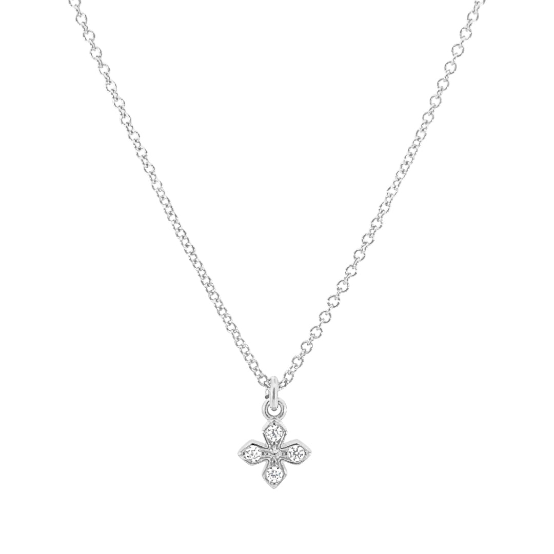 Tiny Cross Pendant Necklace – Dainty & Minimalist Jewelry | Le Serey
